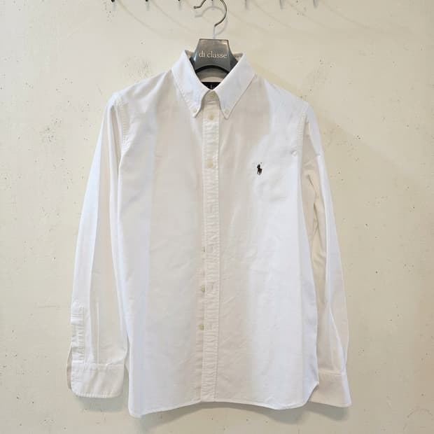 폴로 랄프로렌 흰색 셔츠 L Custom Fit