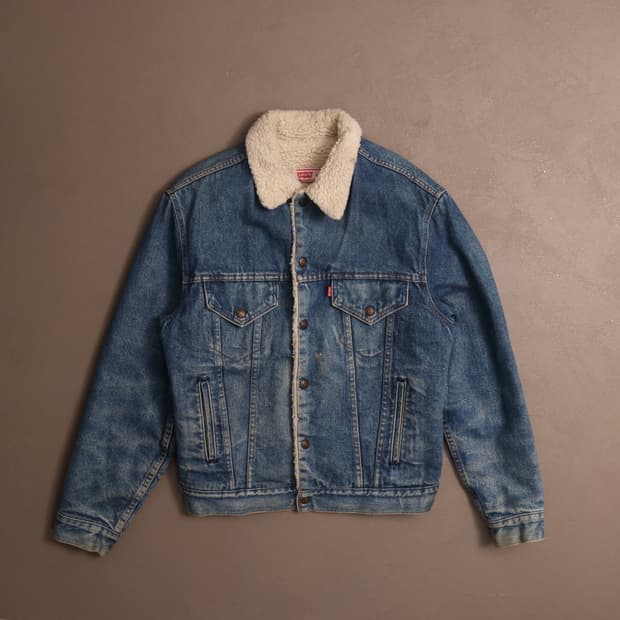 90's USA 리바이스 양털 데님자켓 A1483