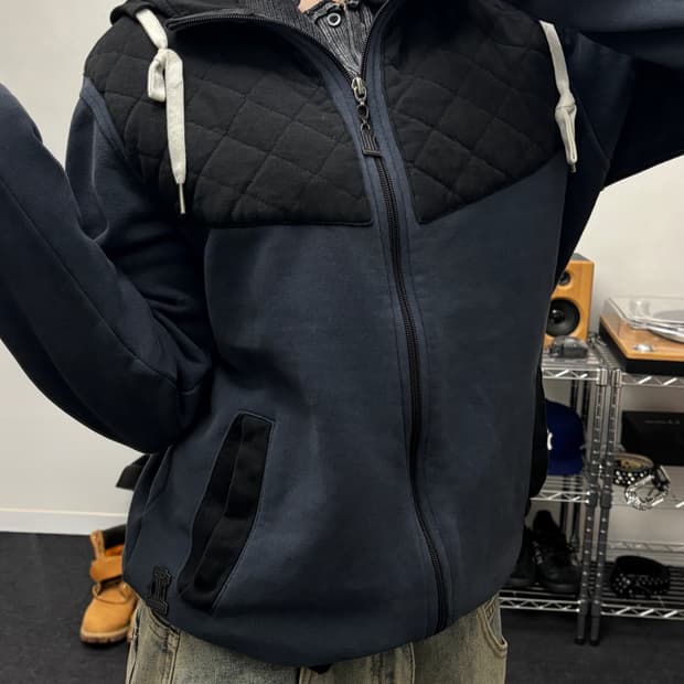 할리데이비슨 00s 패치 디테일 후드집업