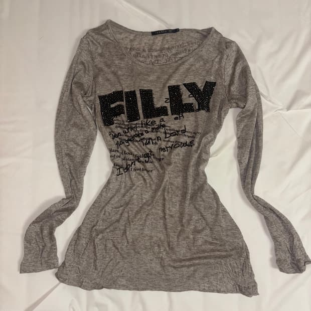 y2k 펑크 롱슬리브