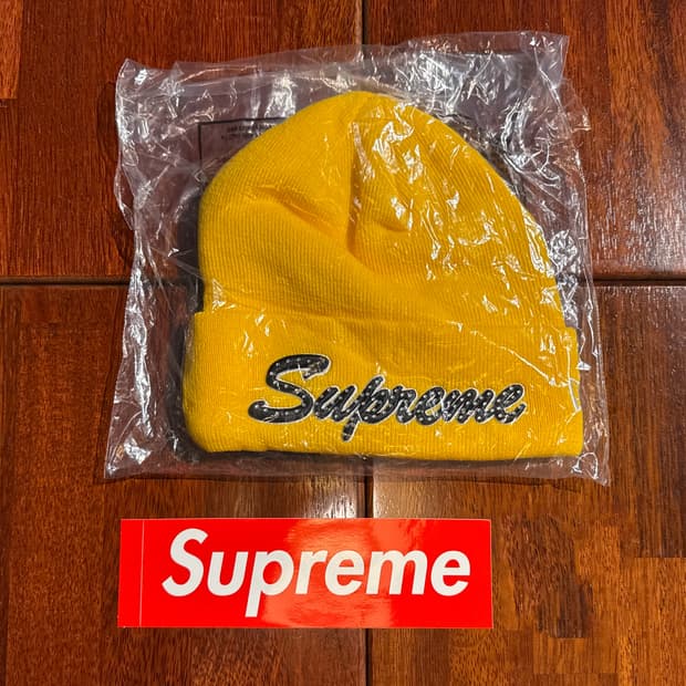 슈프림 x 뉴에라 비니 | Supreme x New Era Script 
