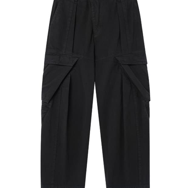 [0] Dimensional Cargo Pants (Black)