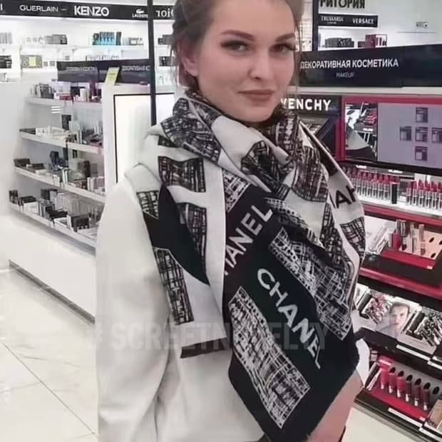  샤넬뷰티 기프트 스카프 숄 선물세트 무료배송