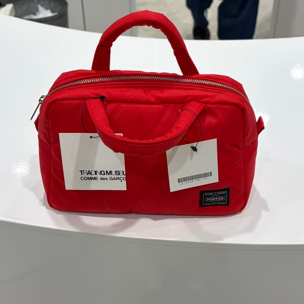 꼼데가르송 포터 토트백 (도쿄구매 새상품)