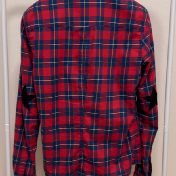 크롬하츠 램스킨 스타패치 셔츠 m