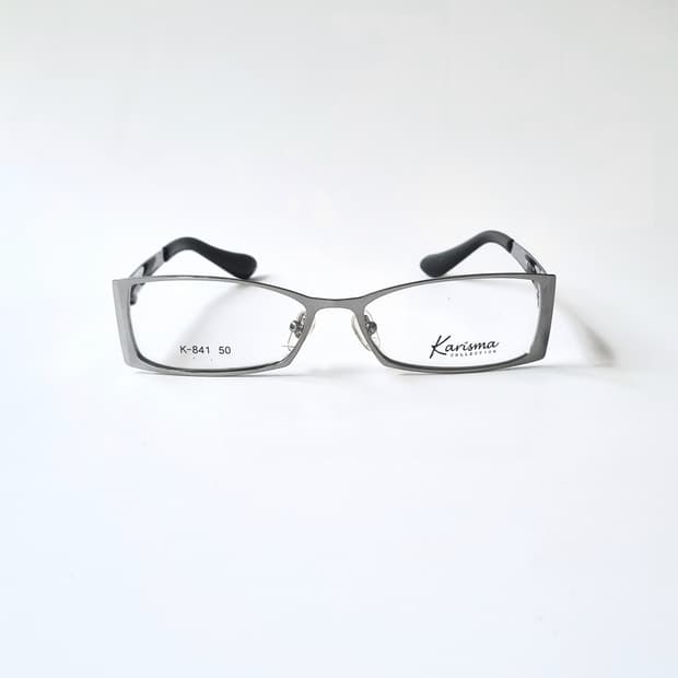 데드스탁 90s 오피스 사이렌 실버 메탈 스퀘어 안경테 791