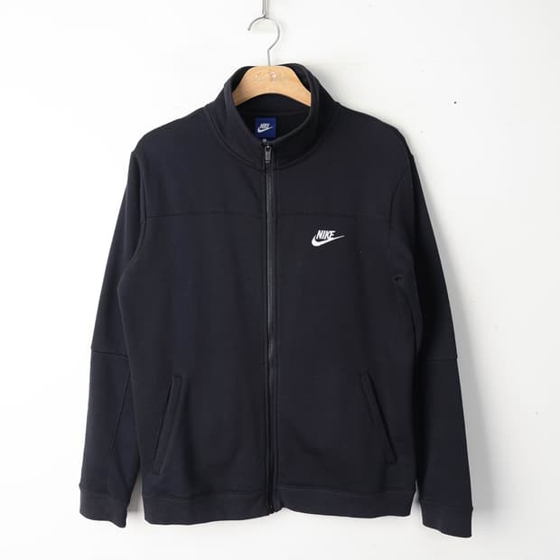 100/나이키 코튼 기모 집업 자켓