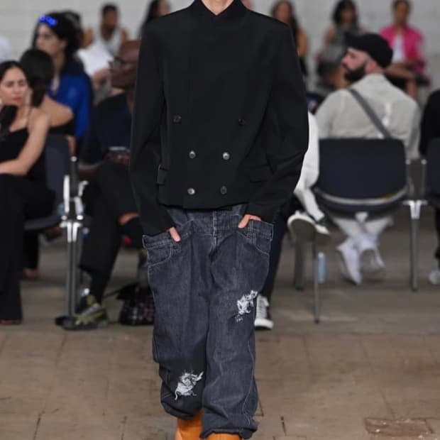 JW Anderson double waistband denim pants