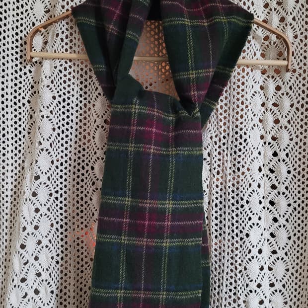 스코틀랜드 램스 울 머플러