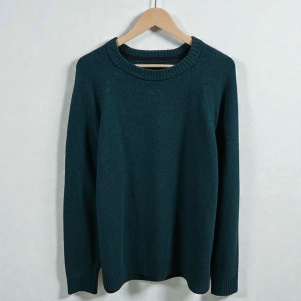 110)바나나리퍼블릭 메리노울 니트 그린