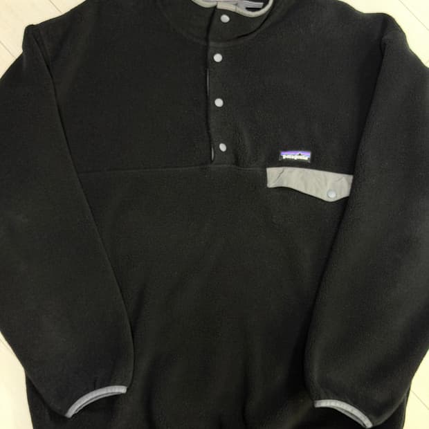 파타고니아 신칠라 헤비웨이트 블랙L