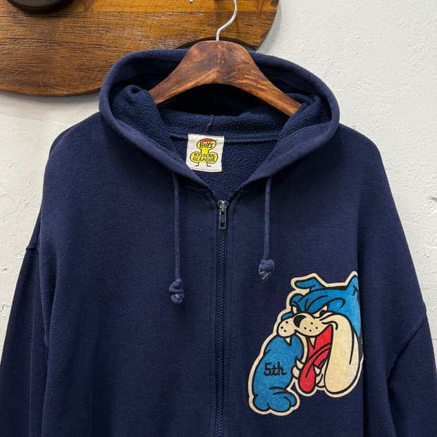M) Hysteric Glamour Boys Bulldog Zip-up 