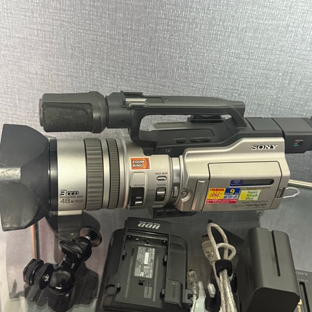 Sony vx2000, hvr-dr60 테이프리스 셋업