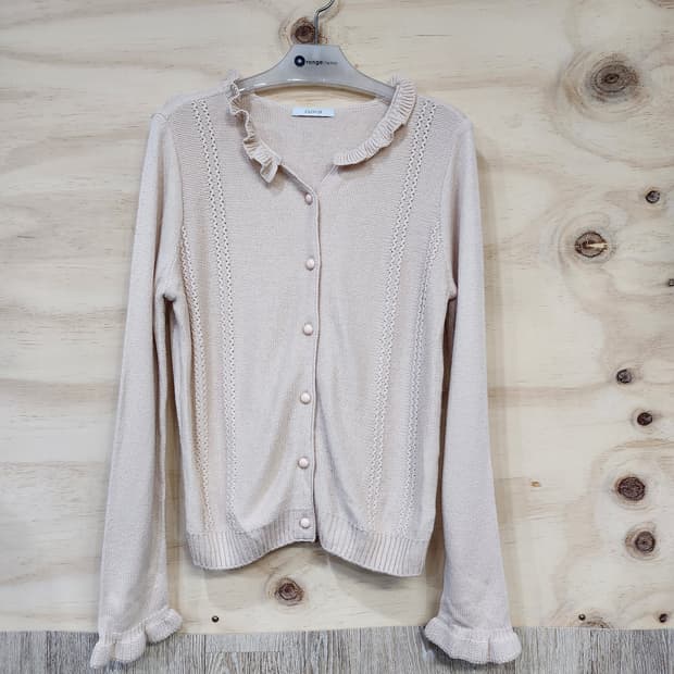 392) CLOVIS 프릴 가디건