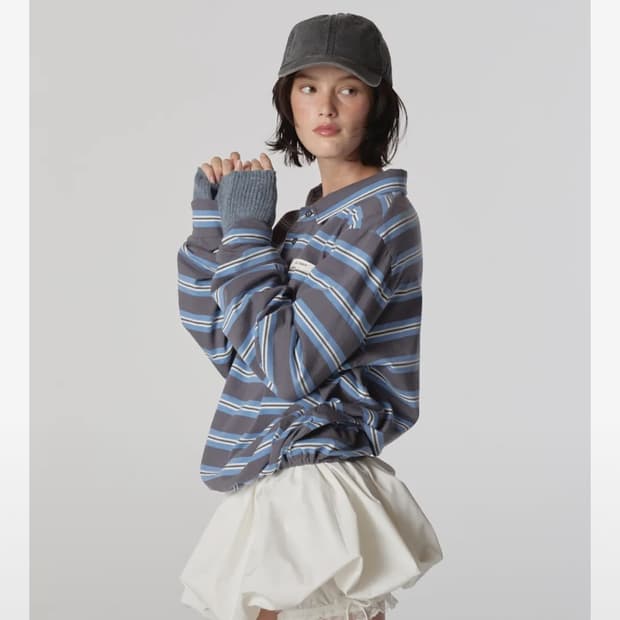 테리 PK 티셔츠 (TERRY PK LONG SLEEVE)