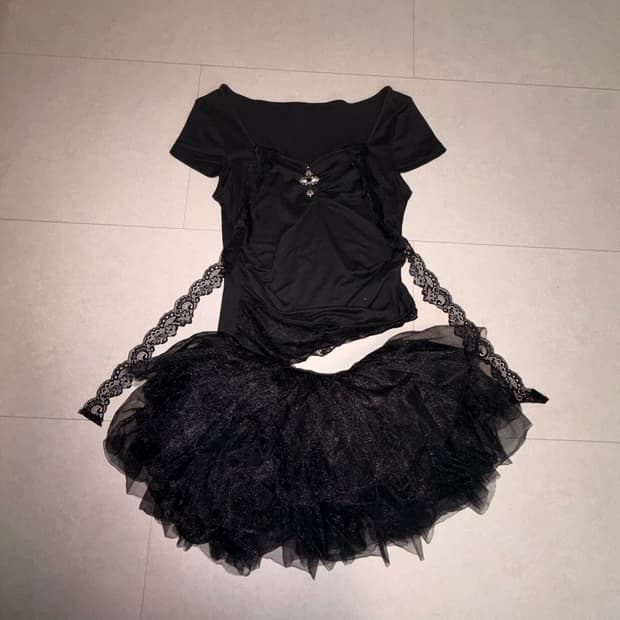고딕 빈티지 코디셋🖤