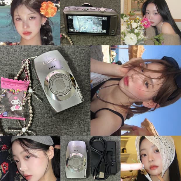 환연 민경 유림 디카🩶캐논 ixus 익서스310 / IXY 32S