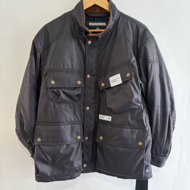 네이버후드 모터사이클 자켓