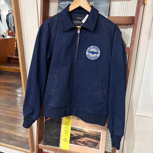 J173 아비렉스 50주년 블루종 자켓