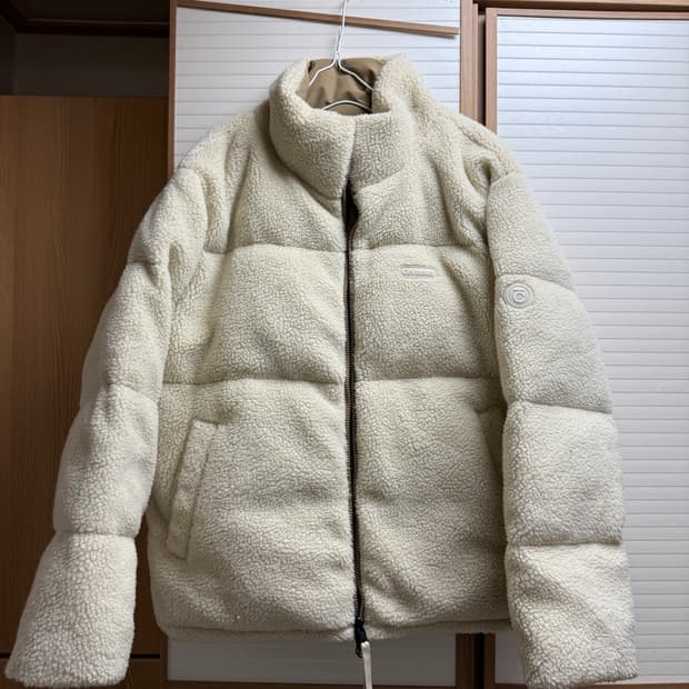 커버낫 RDS 리버시블 플리스 다운 점퍼