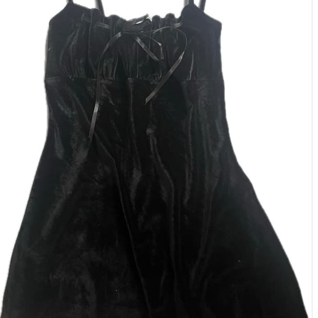 돌스킬 벨벳 원피스