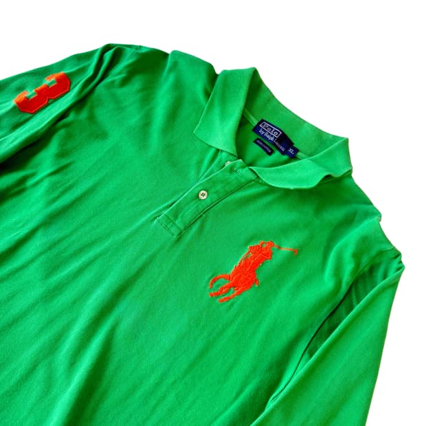 폴로 랄프로렌 빅포니 그린 카라티 XL