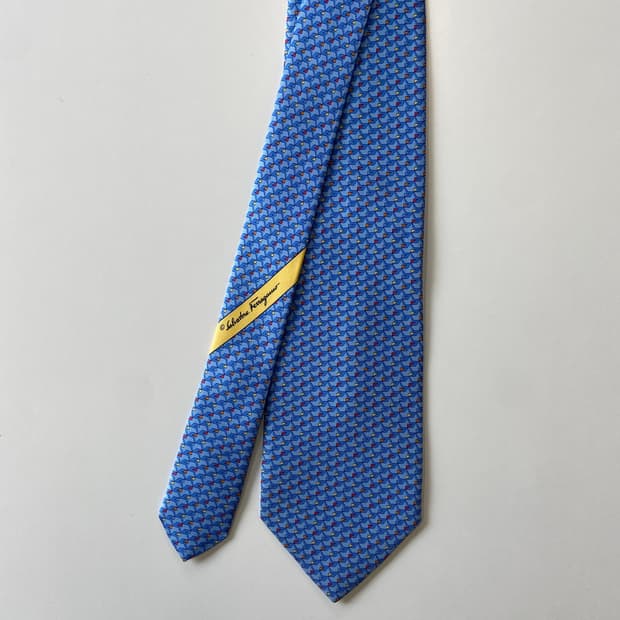 새상품급 페레가모(Ferragamo) 명품 정품 넥타이