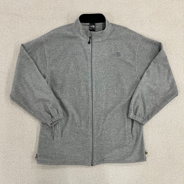 실측확인 노스페이스 플리스 집업 0220M