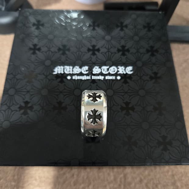 크롬하츠 CH플러스 칙 밴드 링 정품