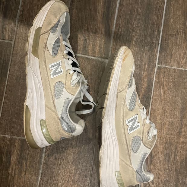 뉴발란스 992 아이보리 운동화 275