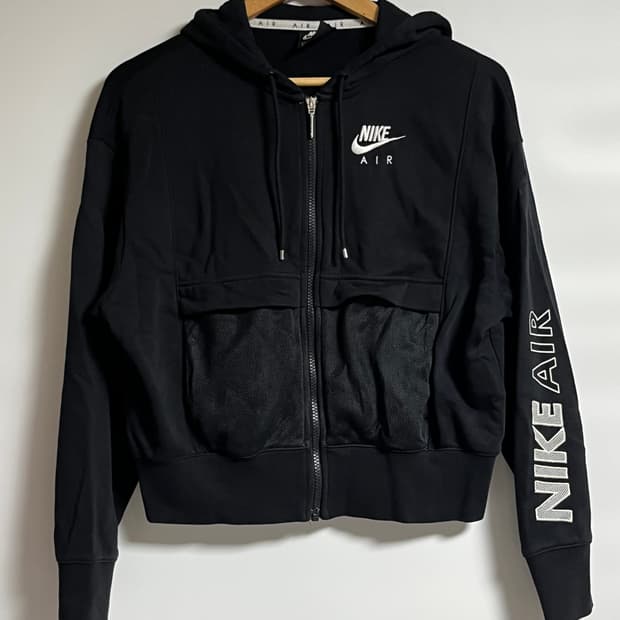 나이키 에어 오버핏 크롭 후드집업 S