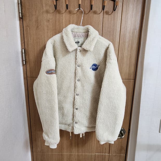 (M)WV프로젝트 뽀글이 코치 자켓 남녀공용