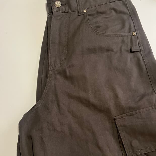 아이돈워너셀 Andy Twill Balloon Cargo Pants Br