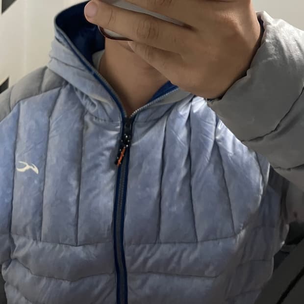 kjus 경량패딩 후디