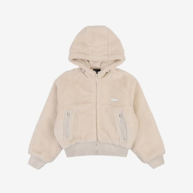 골라 gola W FAUX FUR PADDED JUMPER [BEIGE]