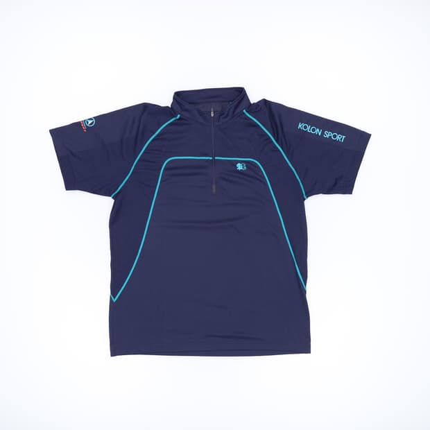 105 코오롱스포츠 반집업 반팔티 0417H1