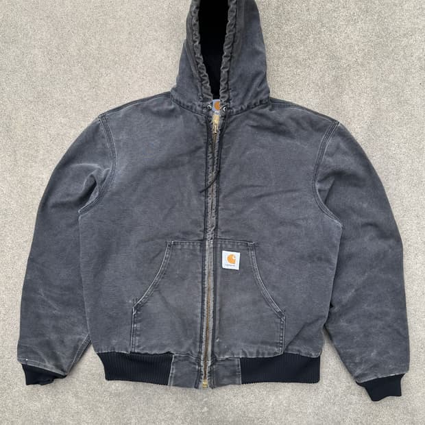 (M) Carhartt active J04 BLK