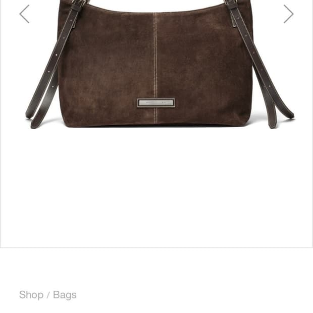 Matin Kim Two Way Strap Suede Leather Sh