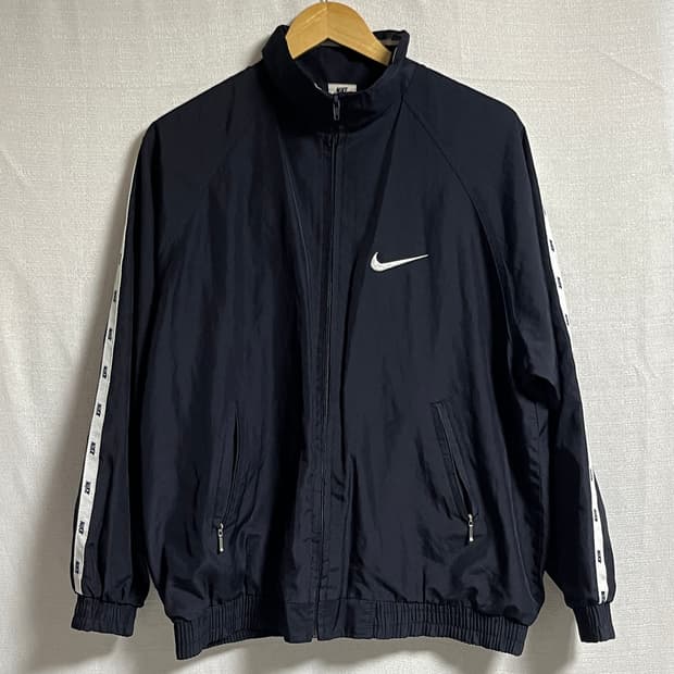 공용 나이키 스우시 가오리핏 바람막이 자켓 점퍼 L