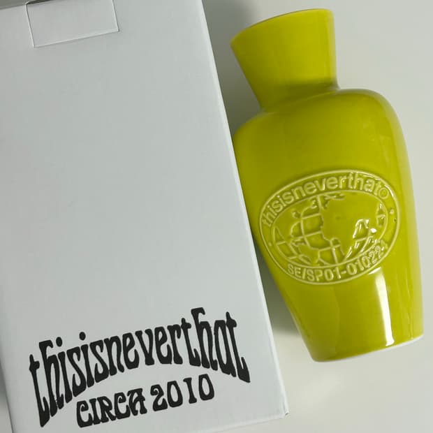 디스이즈네버댓 Globe Vase Lime 글로브 베이스 라임