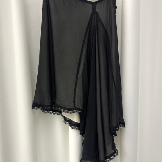 Catherine malandrino silk  asymmetric sk