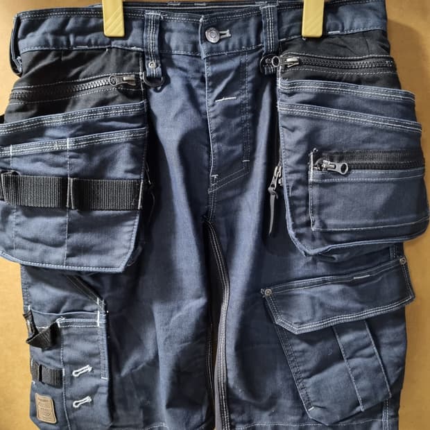 블라크라더 남성 카고 반바지 