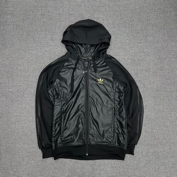 아디다스 골드로고 블랙 유로파 후드 져지 105