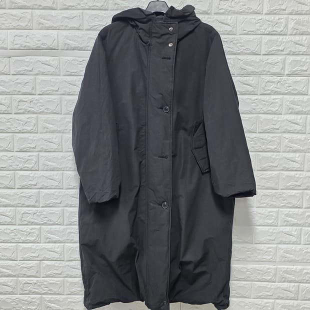 택포// 스튜디오 톰보이 후드 다운 롱패딩 Free