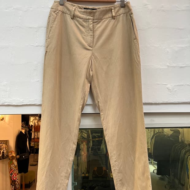 Maxmara weekend 베이지 면바지 EU40