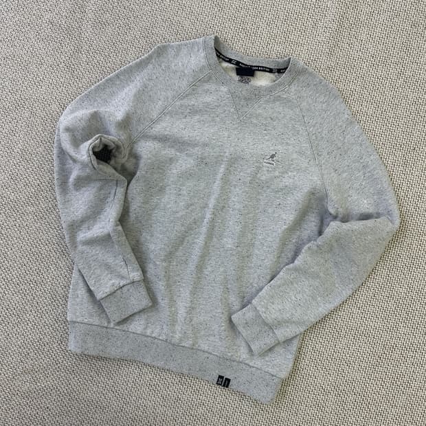 M 캉골 그레이 컬러 맨투맨 0421D