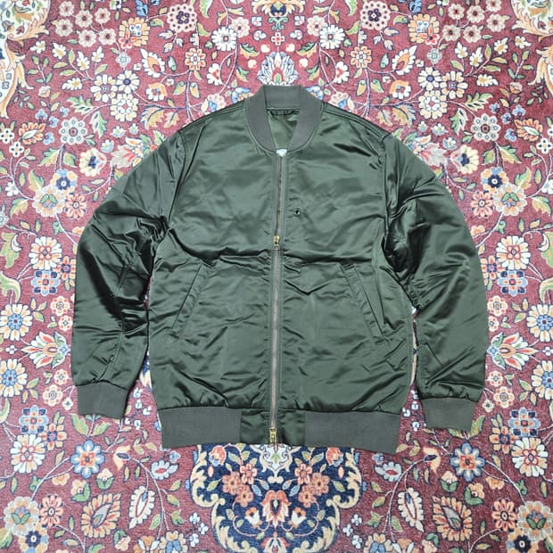 Acne Studios Selo Satin Bomber Jacket