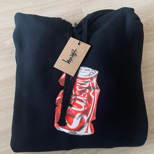 스투시 소다캔후드 새상품