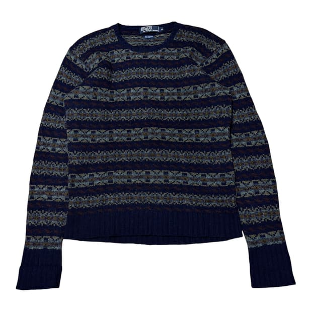 폴로 랄프로렌 00s 페어아일 니트