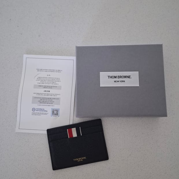 톰브라운 카드지갑